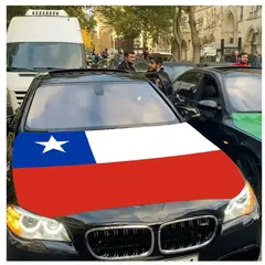 UTILISIMO - Funda Para Auto Vehículo Bandera Chile Fechas Patrias