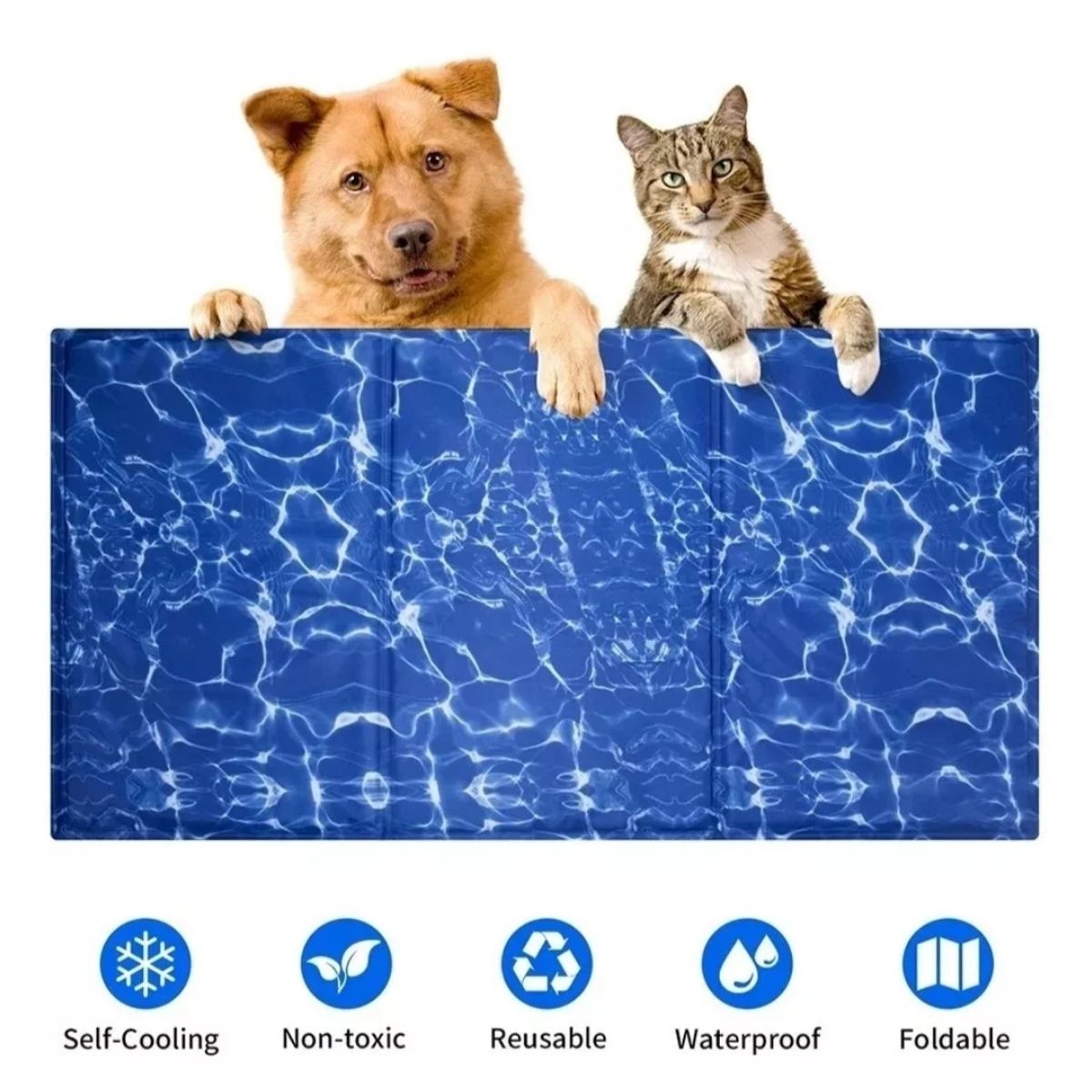 GENERICO - Manta Refrescante De Perro Mat Fria Para Perros Manta 90x50