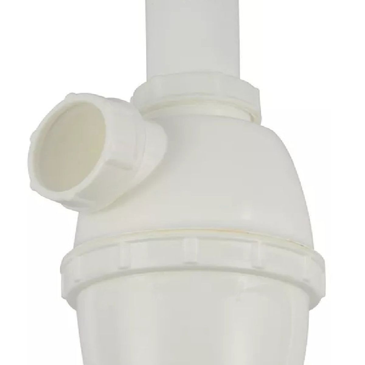 TAUMM - Sifon Lavaplatos 1 1/2 Salida Recta Plastico Blanco Taumm