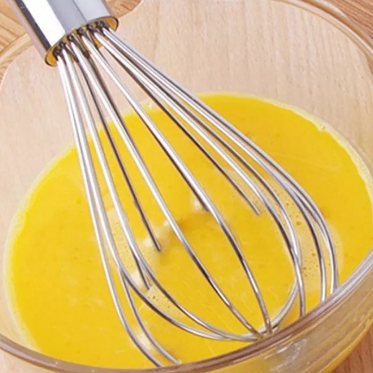 GENERICO - Batidor Mezclador Manual Acero De Cocina