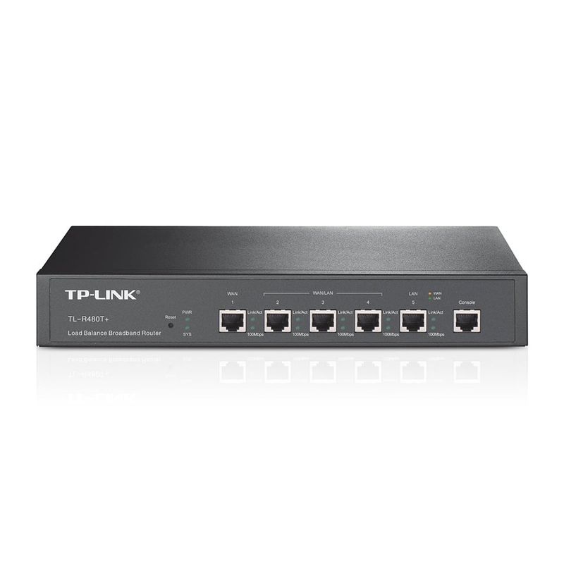 TP LINK - Router Balanceador de Carga de ancho de banda TL-R480T+ Rackeable