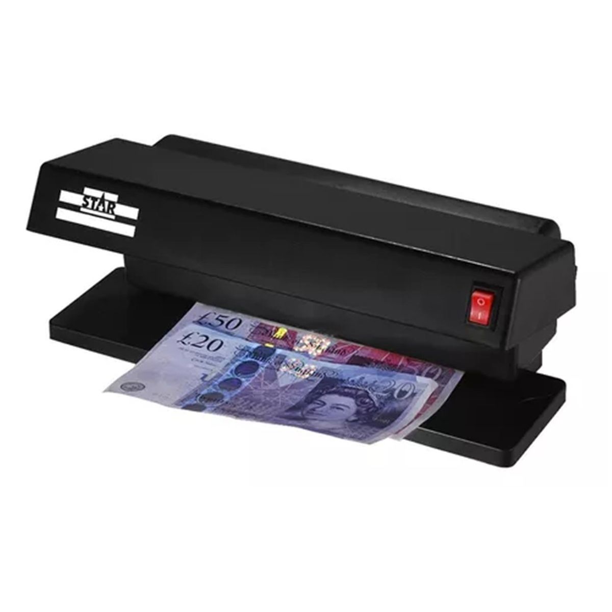 GENERICO - Detector De Billetes Falsos Luz Ultravioleta UV 2 Tubos