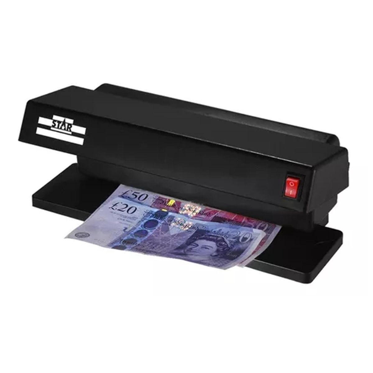 GENERICO - Detector De Billetes Falsos Luz Ultravioleta UV 2 Tubos