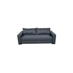 DISEÑOS VALESTRINI - SOFA CAMA MULTIFUNCIONAL LINO GRIS OSCURO