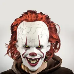 GENERICO - Máscara Halloween Payaso