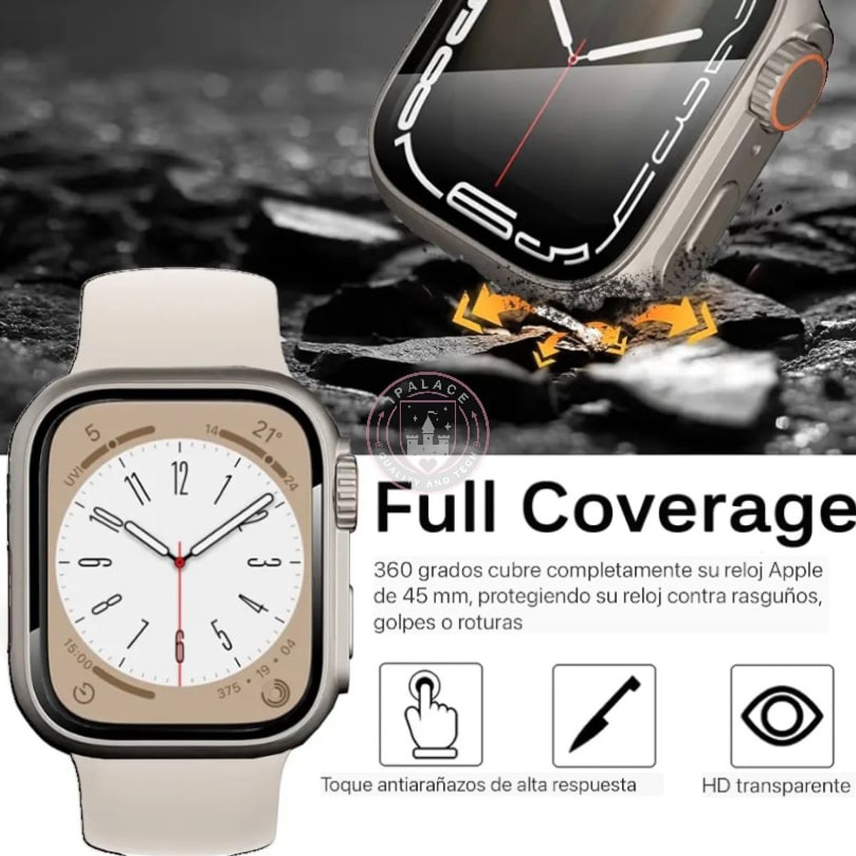 GENERICO - Protector y convertidor de Apple Watch a Ultra 41mm