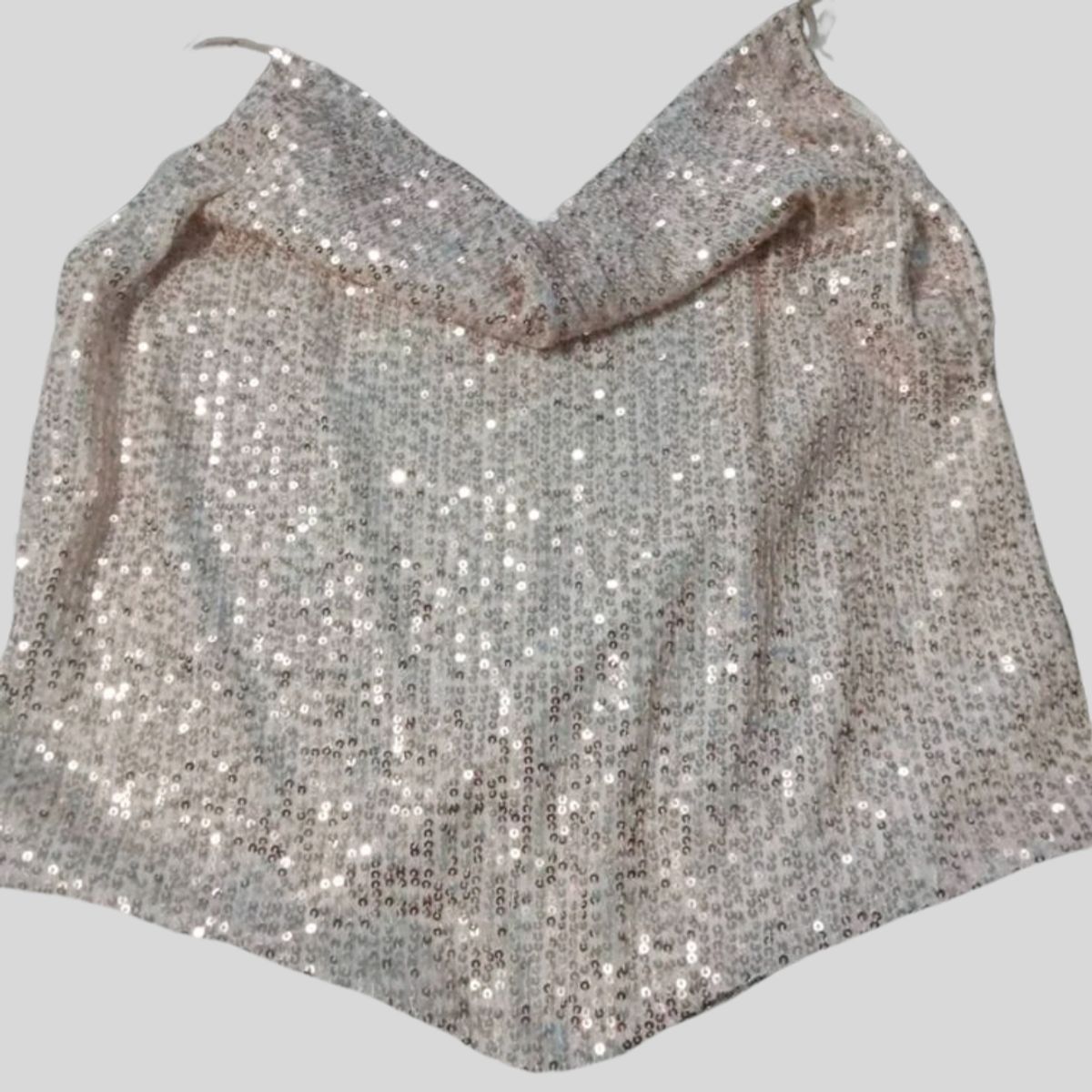 ARRAKASTA - Top corto de lentejuelas
