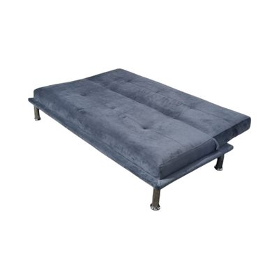 Imagen 2 del producto SOFA CAMA FELPA GRIS OSCURO