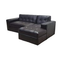 SECCIONAL DERECHO ECOCUERO CHOCOLATE