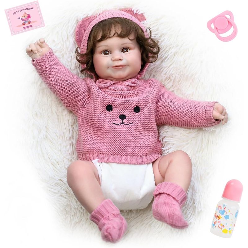 REBORN - Muñeca Bebé Resborn Realista De Silicona