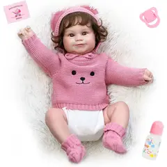 REBORN - Muñeca Bebé Resborn Realista De Silicona