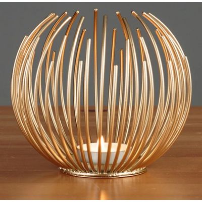 Imagen 2 del producto Candelabros Centro Mesa Adorno Decorativo Velas Farol Dorado