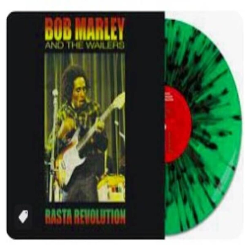 GENERICO - Bob Marley  Rasta Revolution  Green black Vinilo