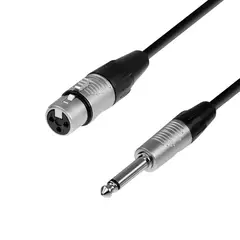 ULINK - Cable de audio XLR hembra a Plug 6.3 mono 6m UL-MIC-LJ6006