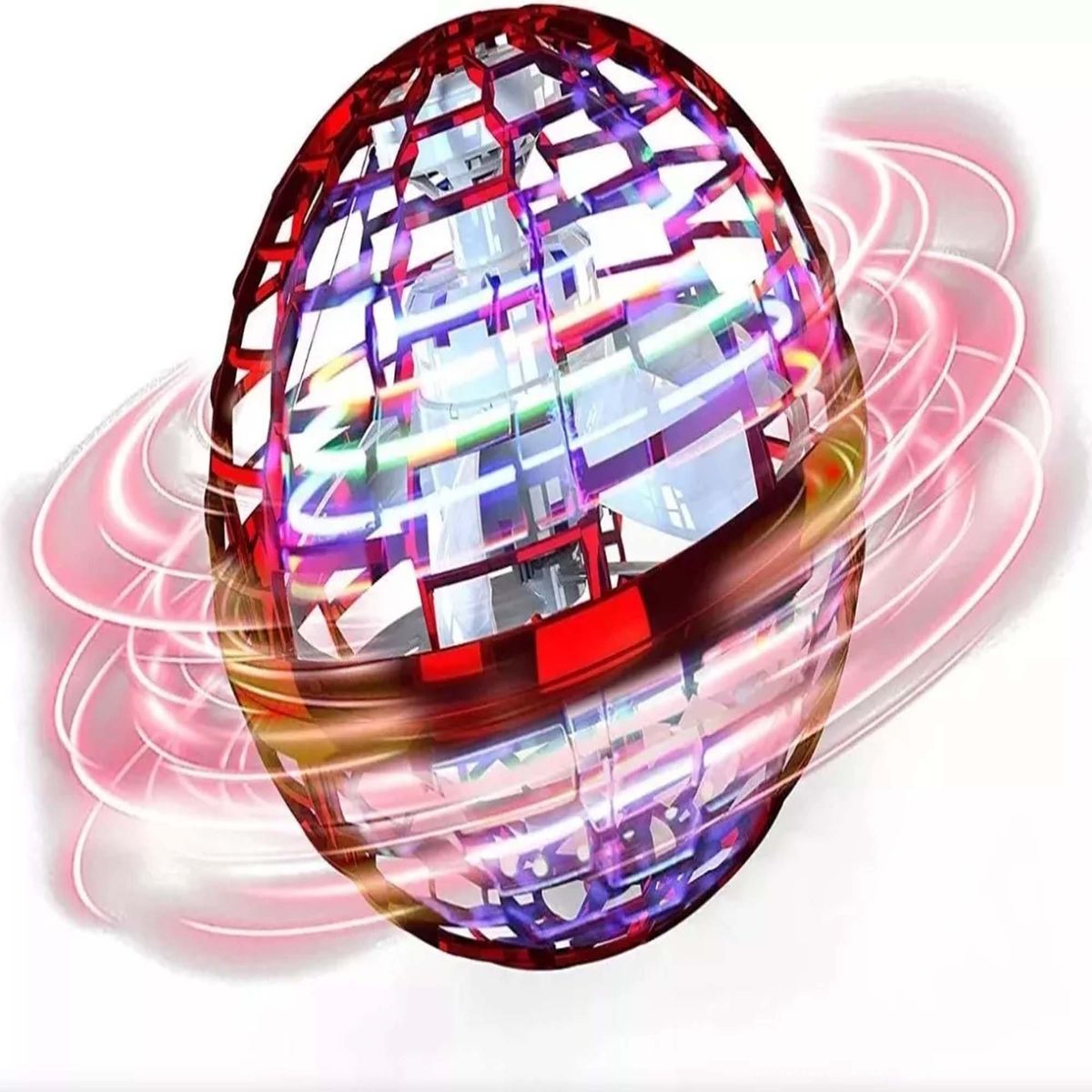 GENERICO - Pelota Esfera Led Voladora Juguete Mini Drone Fly Nova Color