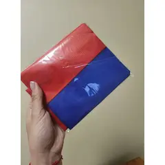 GENERICO - Bandera Chile Chilena Mediana Tela Plastica Delgada 60x90cm