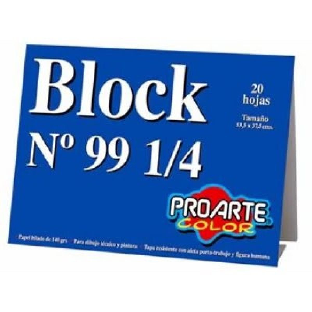 PROARTE - Block Medio 99 14 20hjs 140grs Proarte