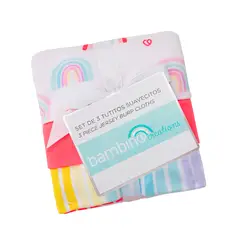 GENERICO - Tutitos Tutos Para Bebe Bambino Set 3 De Algodón Para Guagua