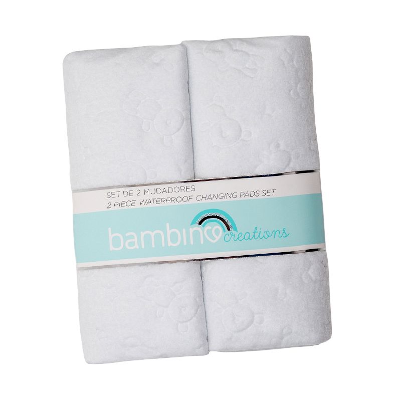 GENERICO - Cambiadores Mudadores Portátil Algodón Pack 2 Bambino Bebe