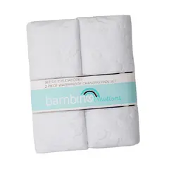 GENERICO - Cambiadores Mudadores Portátil Algodón Pack 2 Bambino Bebe