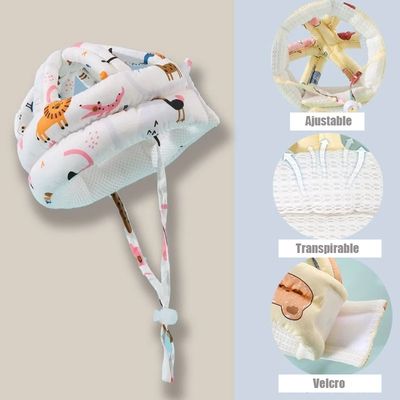 Imagen 2 del producto Casco Proteccion Seguridad Para Bebe Gorro Antigolpe Gateo