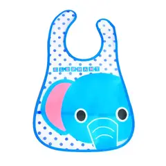 GENERICO - Babero Impermeable Ajustable Con Recolector Migas Bebe