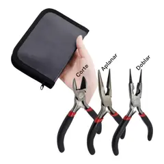 A - Set De Pinzas Para Bisuteria Con Estuche