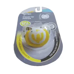 GENERICO - Chupete De Ortodoncia Anatómico 0-6 De Silicona Libre De Bpa