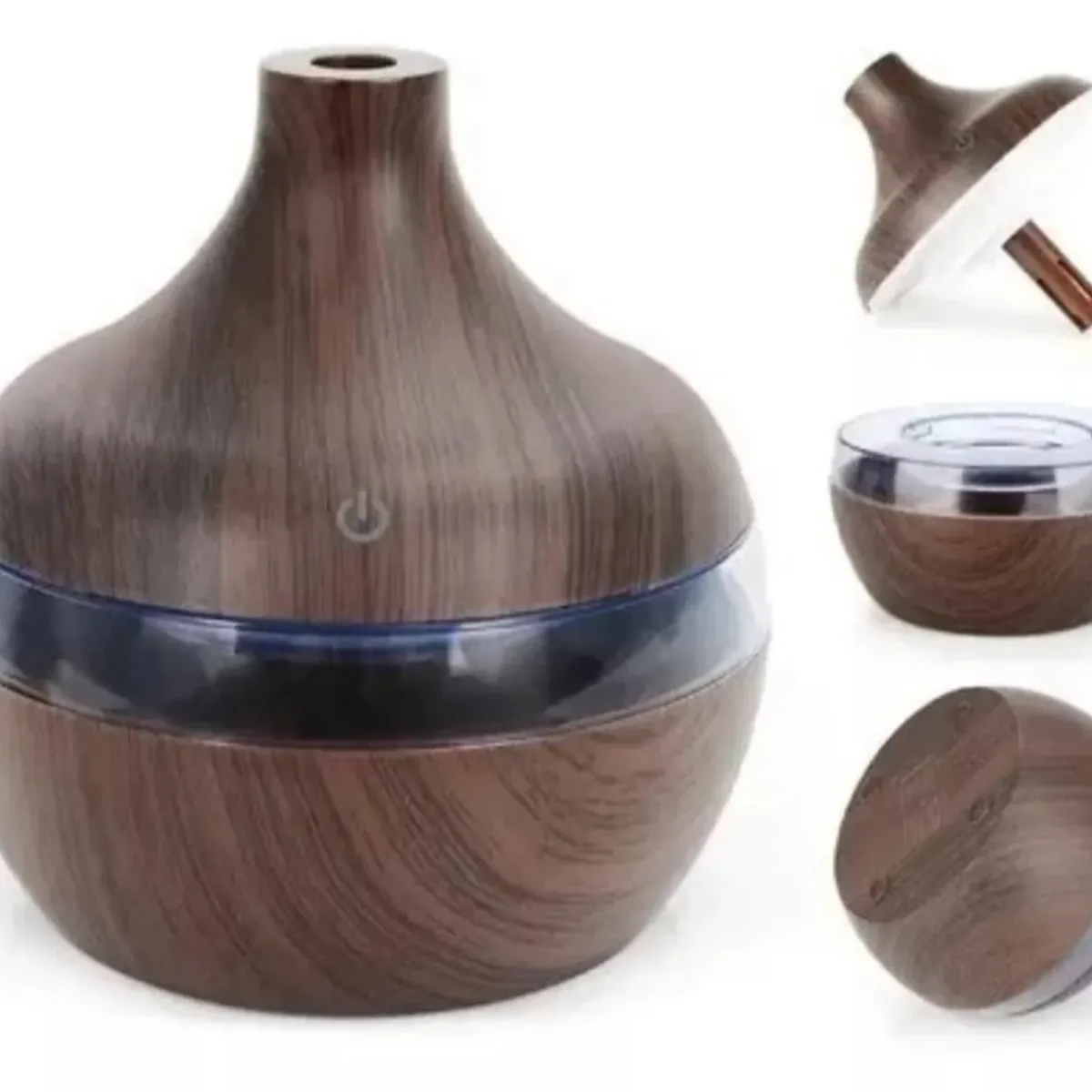 GENERICO - Pack 2 Humidificador Aromatizador Usb Difusor + 12 Esencias