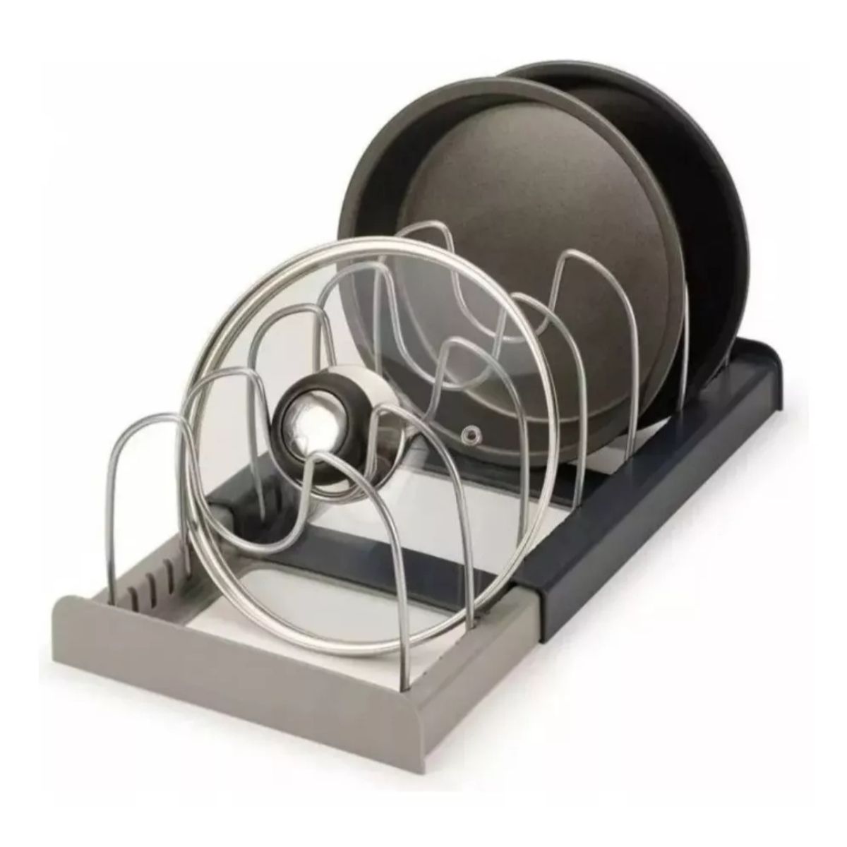 GENERICO - Rack Organizador De Ollas Expandible Menaje Tablas Tapas X L