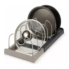 GENERICO - Rack Organizador De Ollas Expandible Menaje Tablas Tapas X L