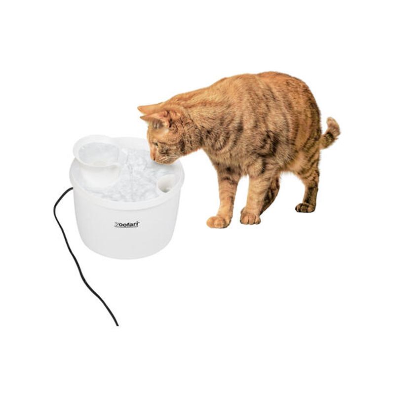 GENERICO - Bebedero eléctrico para mascota 2,7 litros