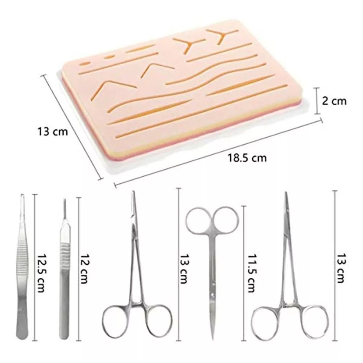 GENERICO - Práctica De Saturación 25 Piezas Para Estudiantes.
