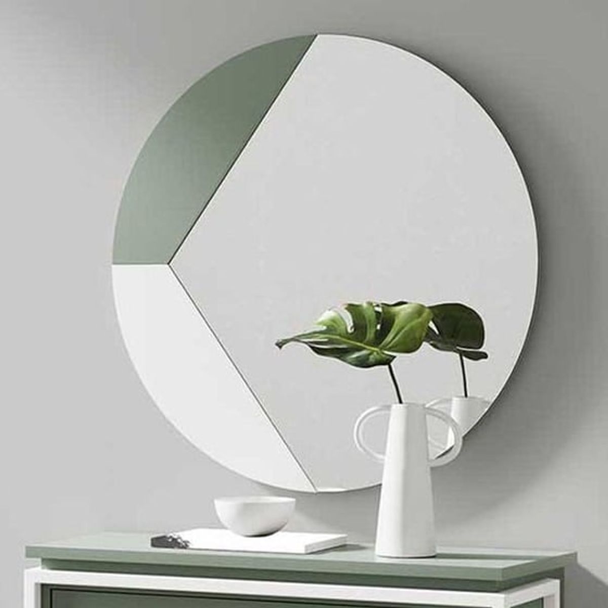 GENERICO - Espejo Redondo 50CM Sin Marco Taller Sin Fronteras