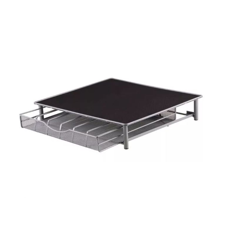 GENERICO - Porta Cápsulas De Café Organizador Estante Cajón 36u Negro