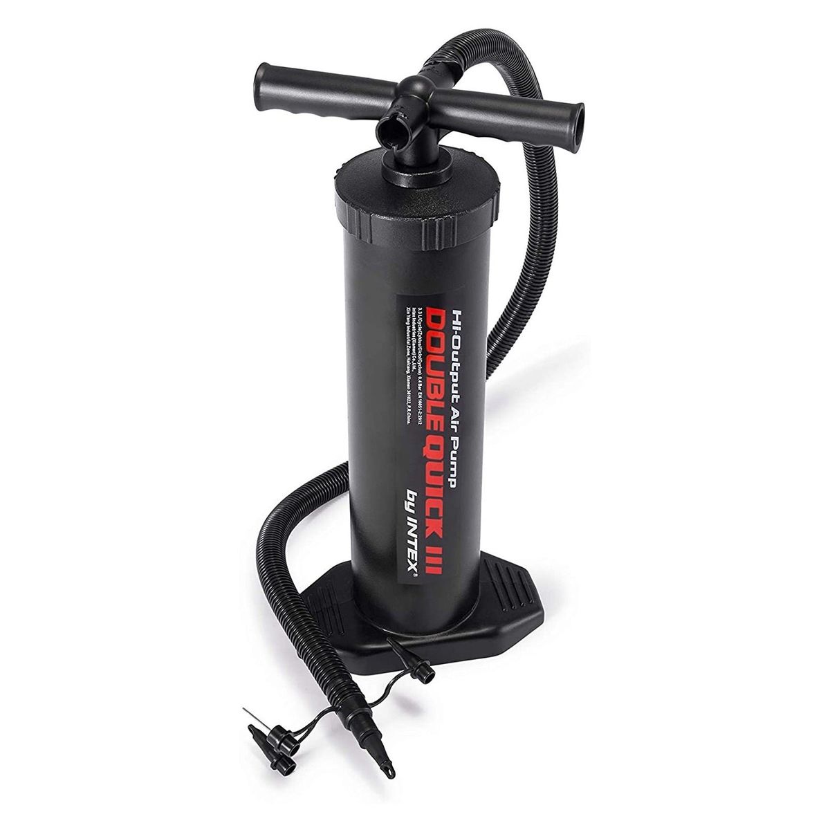 INTEX - Inflador Manual Doble Velocidad INTEX Double Quick III 48 cm
