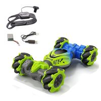 Auto Loco 4x4 Trucos Pro con Control 24G Verde