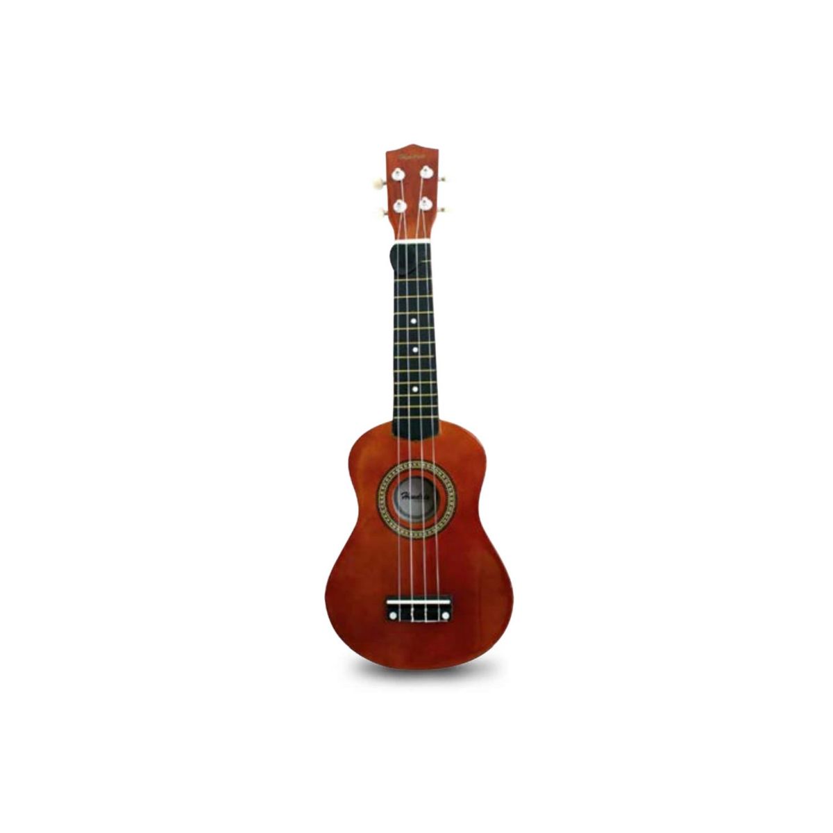 HENDRIX - Ukulele 21 Pulgadas Con Funda Y Uñeta Color Brown - SC