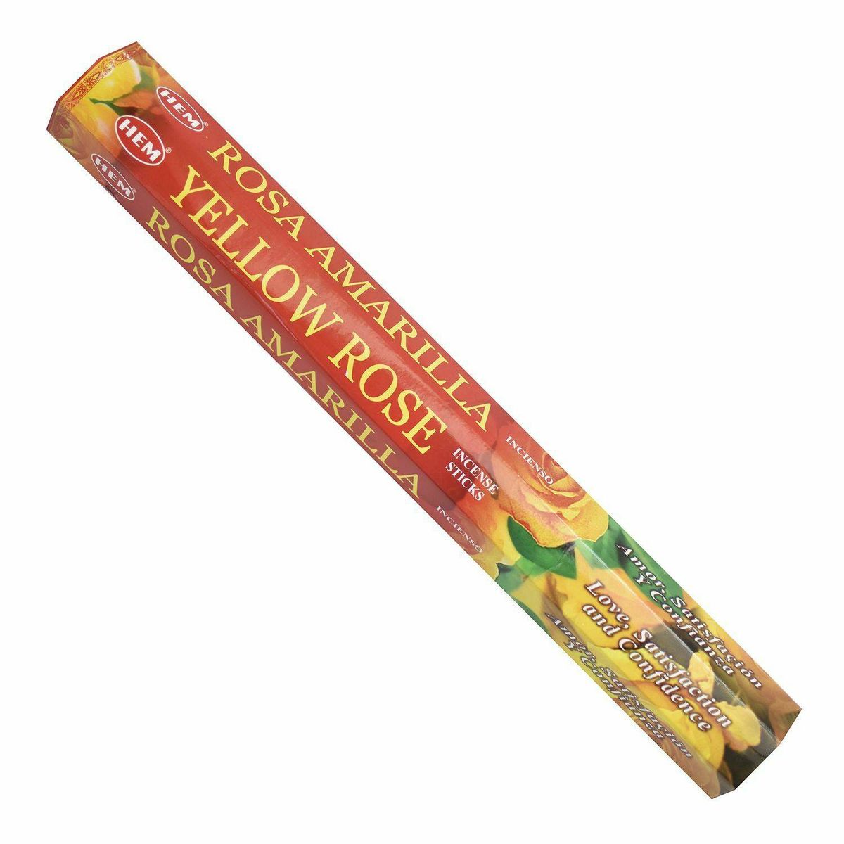 GENERICO - Pack 6 Incienso Yellow Rose - Hem
