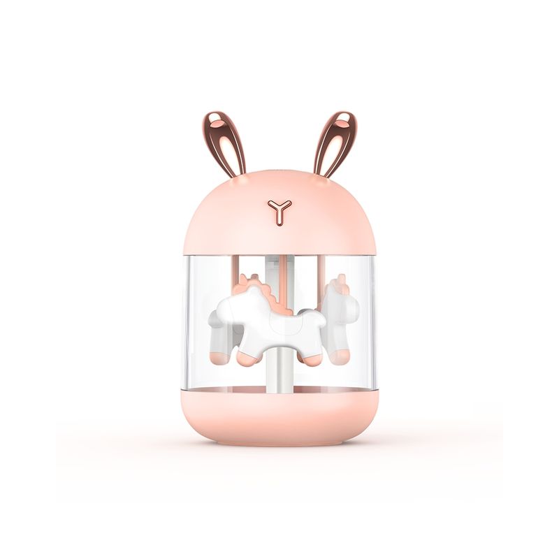 GENERICO - Humidificador Conejo 300ml Rosa