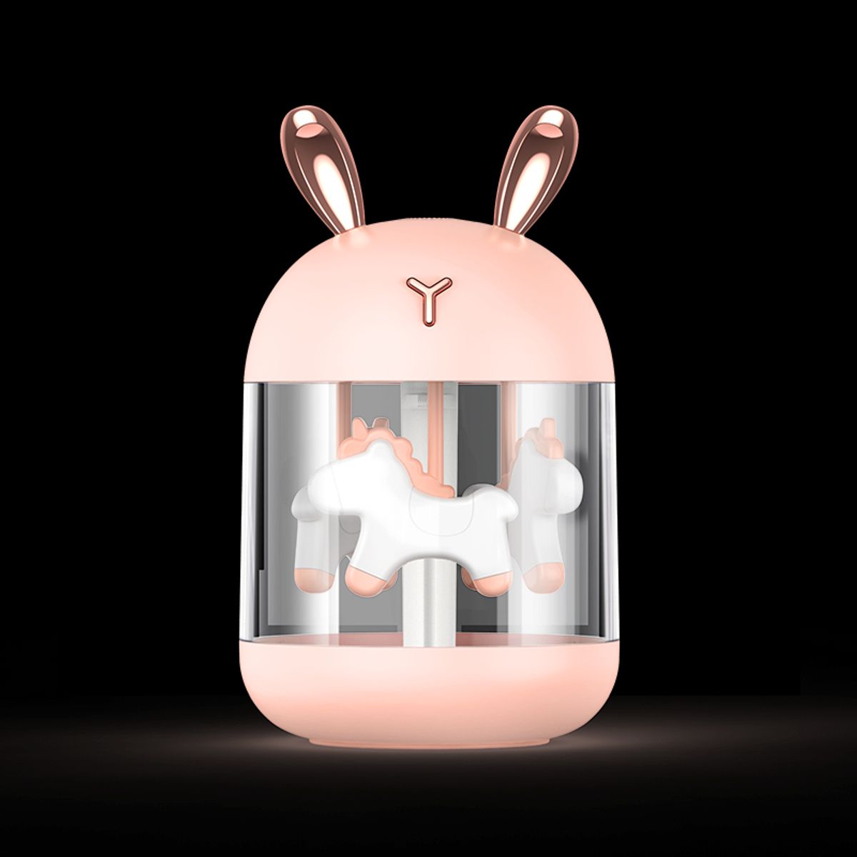 GENERICO - Humidificador Conejo 300ml Rosa