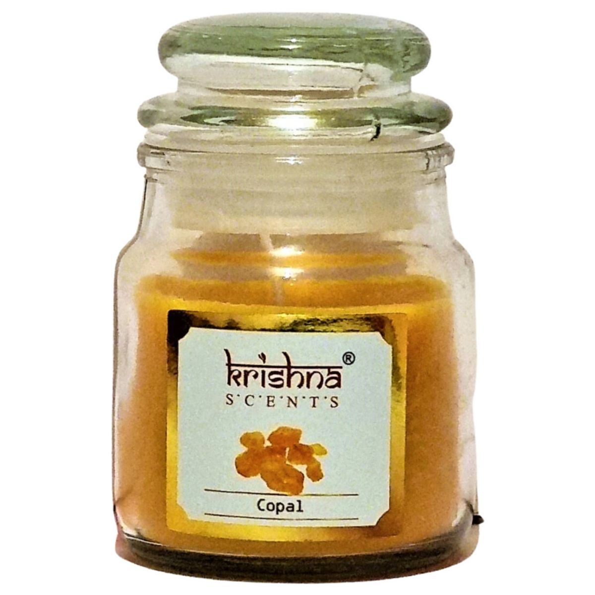 GENERICO - Vela Aromática Copal Vidrio - Krishna