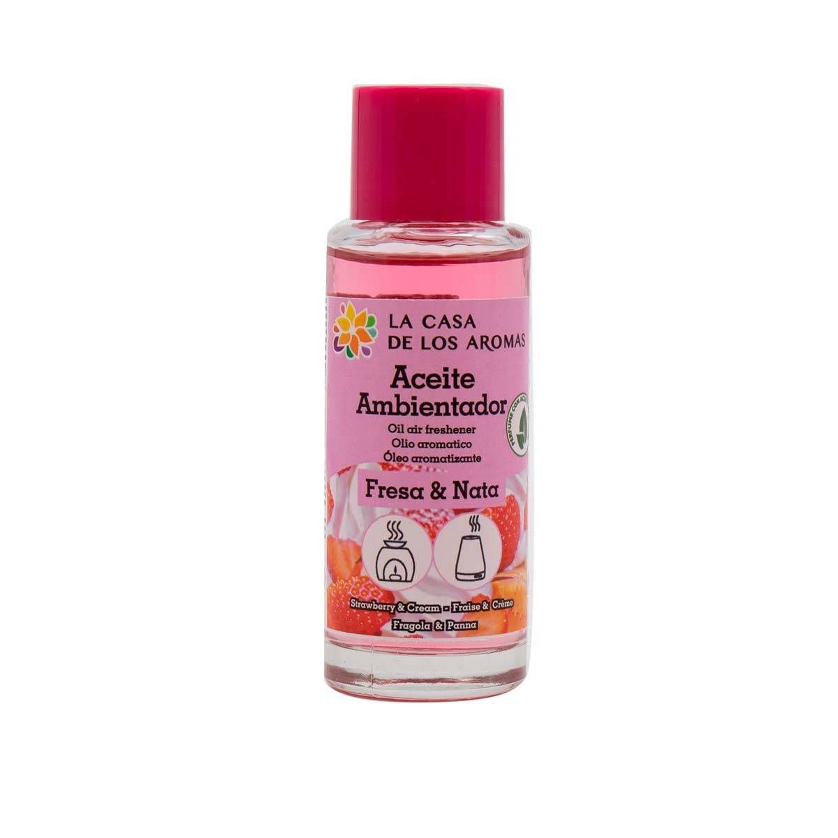 GENERICO - Aceite Esencial fresa y Nata 55ml - La Casa de los Aromas