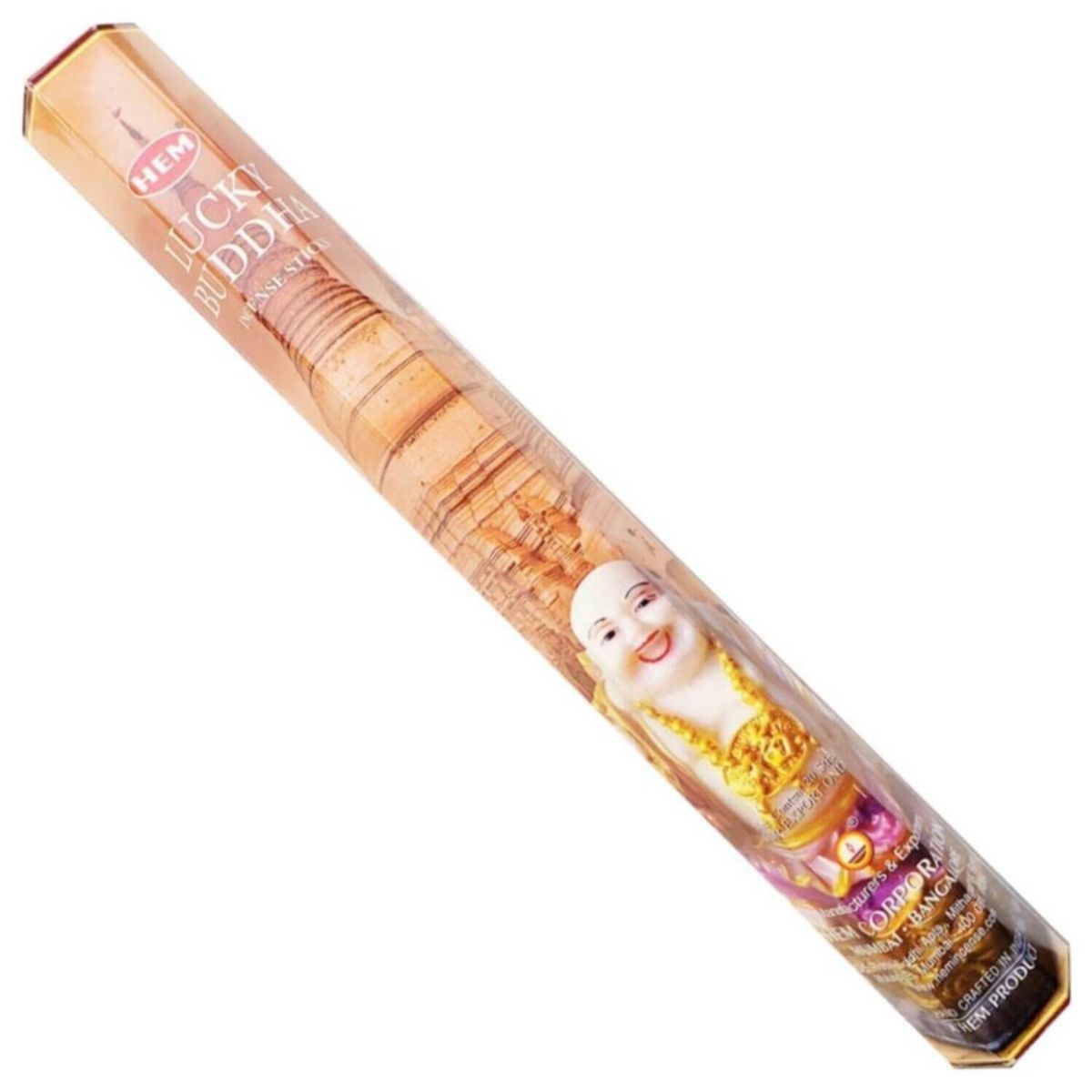 GENERICO - Pack 6 Incienso Buda de la Suerte - HEM