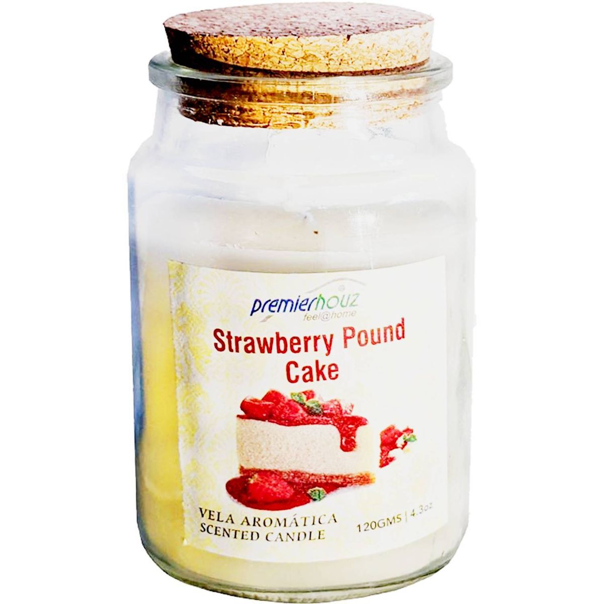 GENERICO - Vela Aromática Torta de Frutilla 120gr