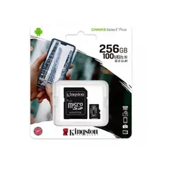 KINGSTON - Tarjeta De Memoria Micro Sd 256Gb Clase 10 Con Adaptador SD
