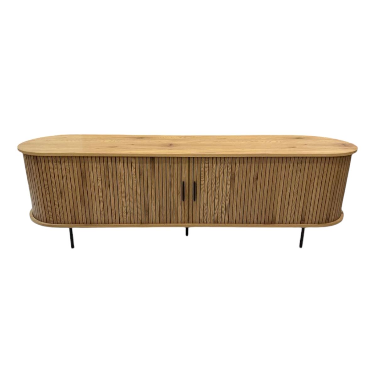 SPACE HOME - Rack de tv Oslo puerta corrediza hasta 70°