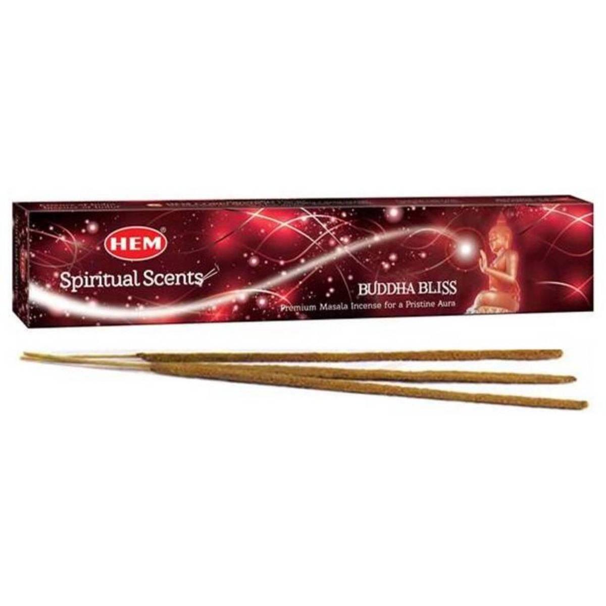 GENERICO - Pack 6 Incienso Buddha Bliss - HEM