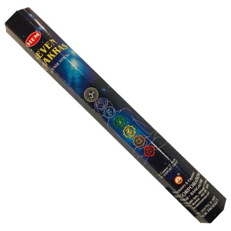 GENERICO - Pack 6 Incienso Siete Chakras - HEM