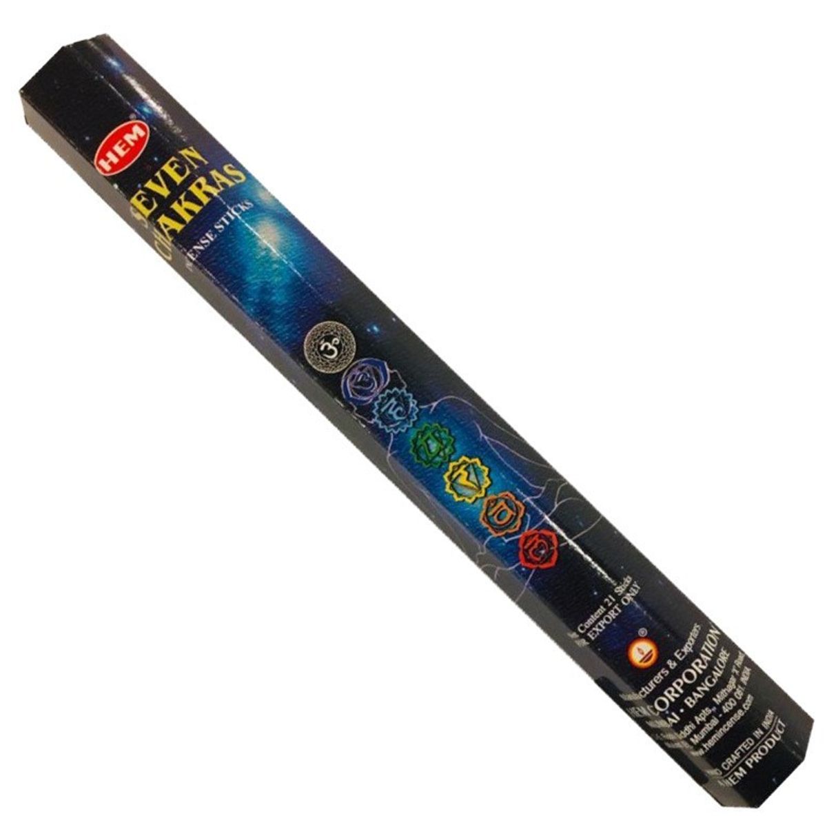 GENERICO - Pack 6 Incienso Siete Chakras - HEM
